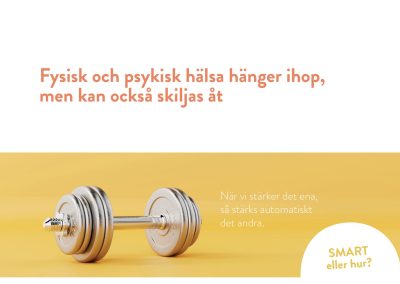 Fysisk och psykisk hälsa hänger ihop, men kan också skiljas åt, Vi lär om livet